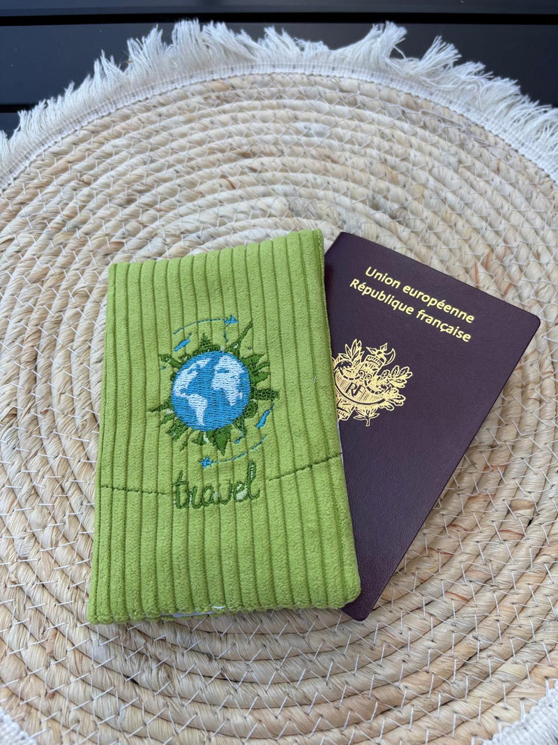 Protège Passeport - Vert Citron
