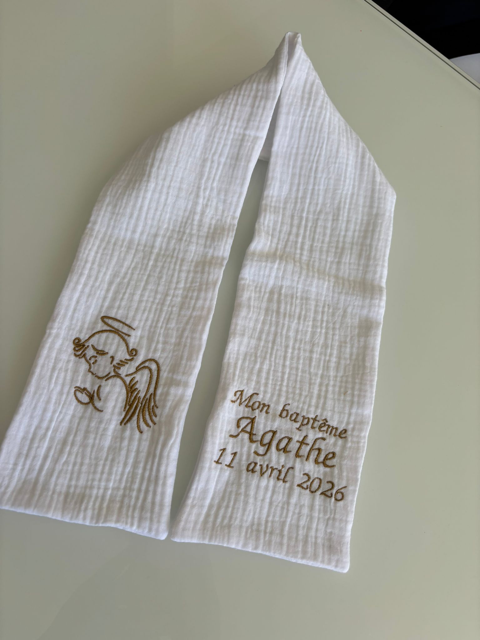 ÉCHARPE BAPTÊME