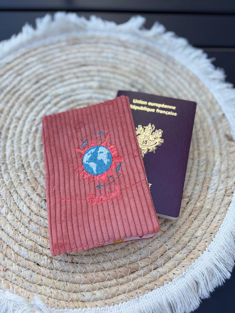 Protège Passeport - Rose Pâle