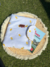 Pochette à Livre - Citrons 2