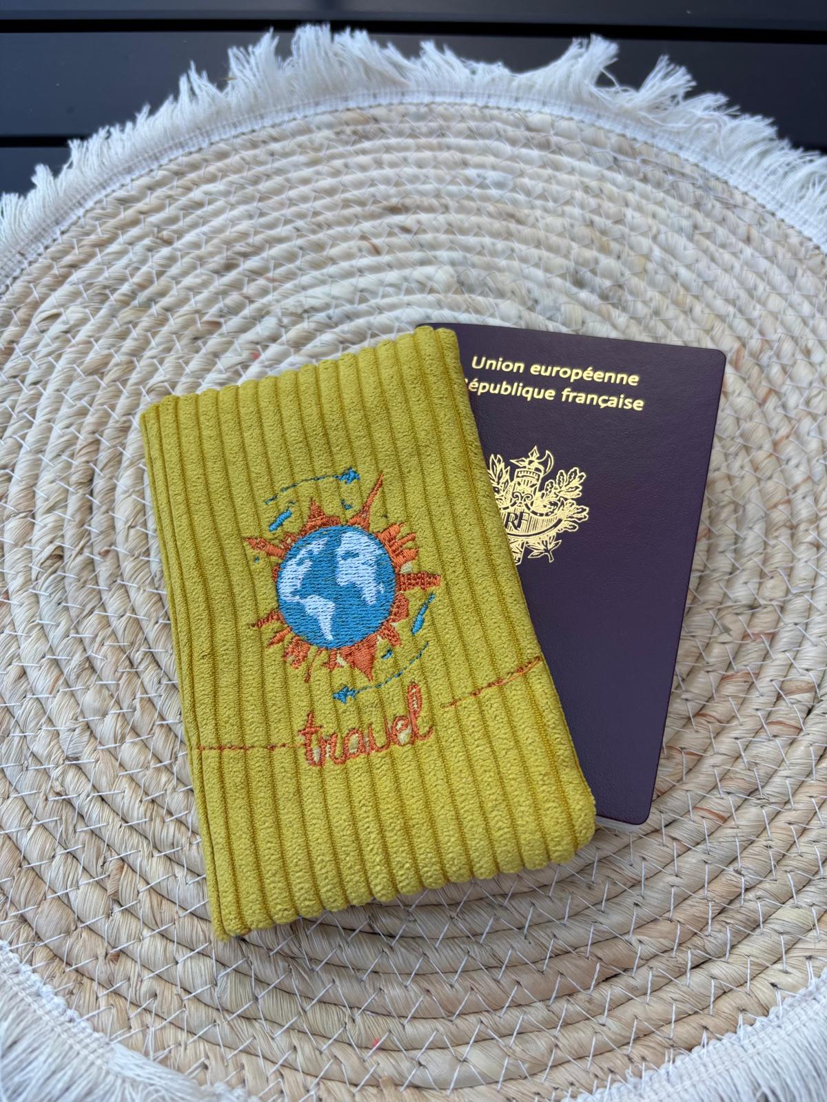 Protège Passeport - Yellow