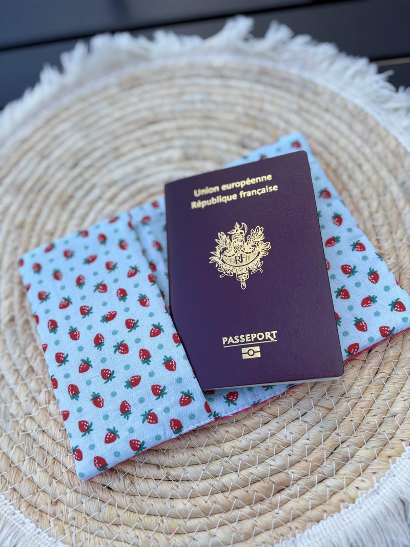 Protège Passeport - Rose Fushia vue 2