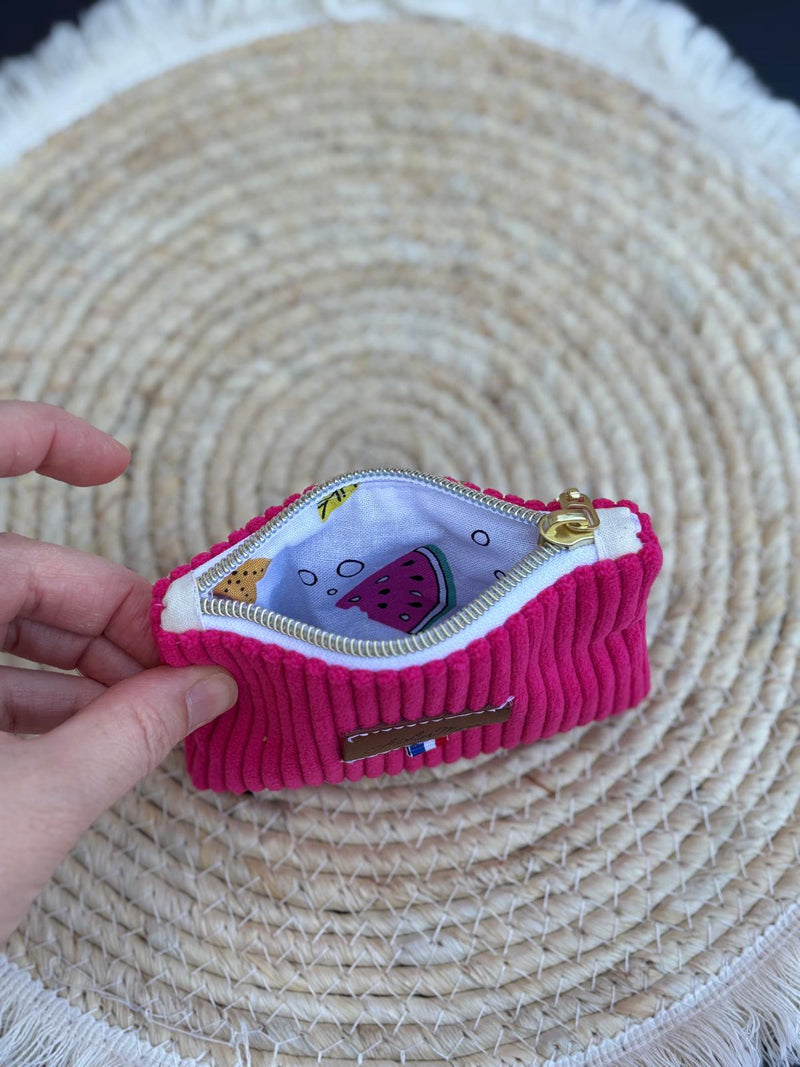 Porte-monnaie - Rose Fushia vue 2
