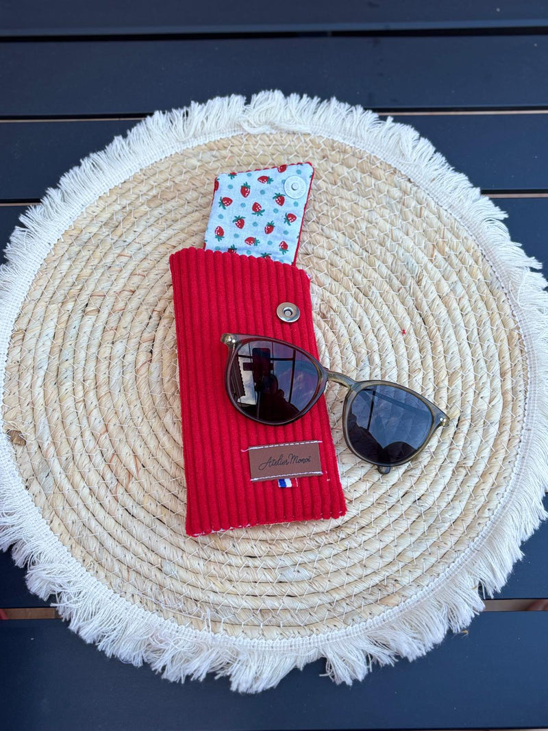 Étui à lunettes - Rouge vue 2