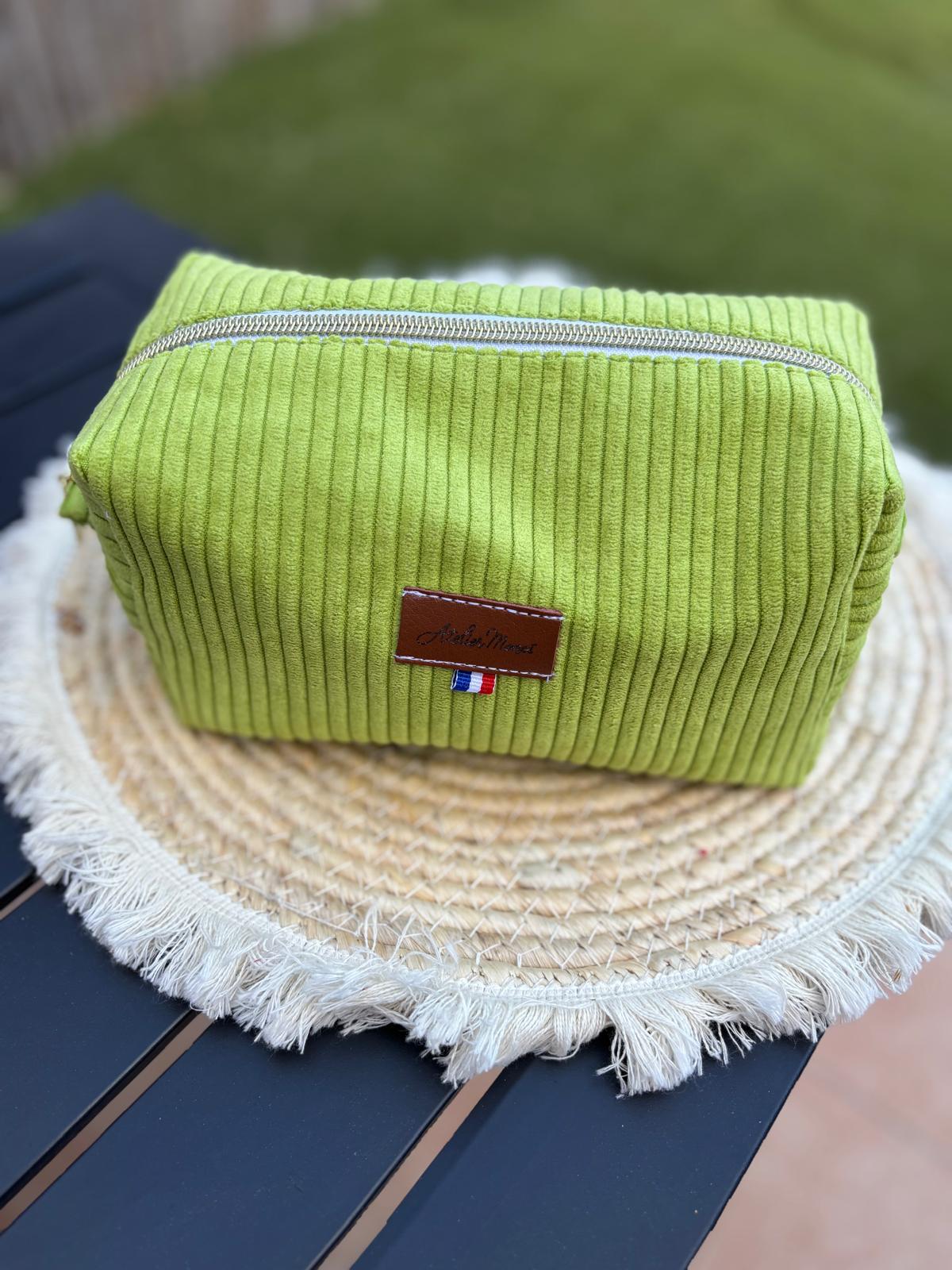 Pochette Travel Kit - Vert Citron