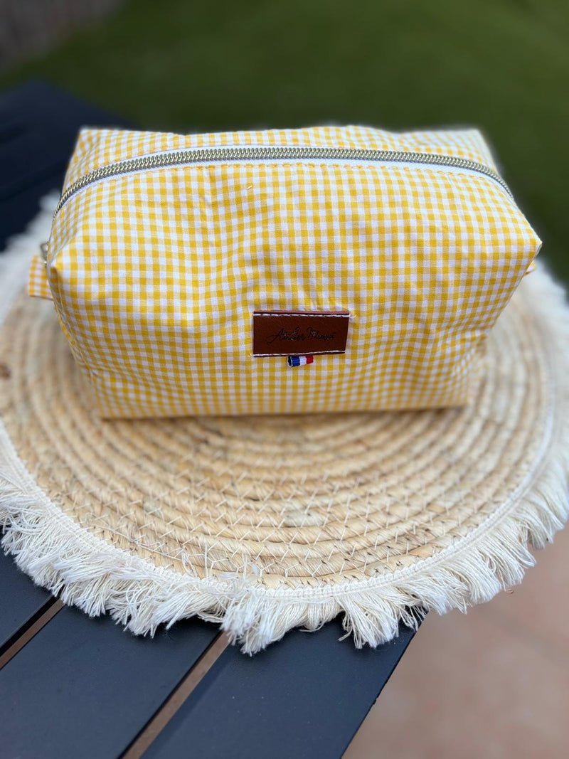 Pochette Travel Kit - Jaune