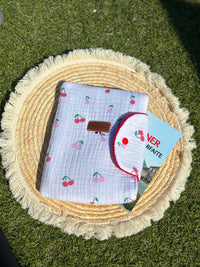 Pochette à Livre - Cerises 2