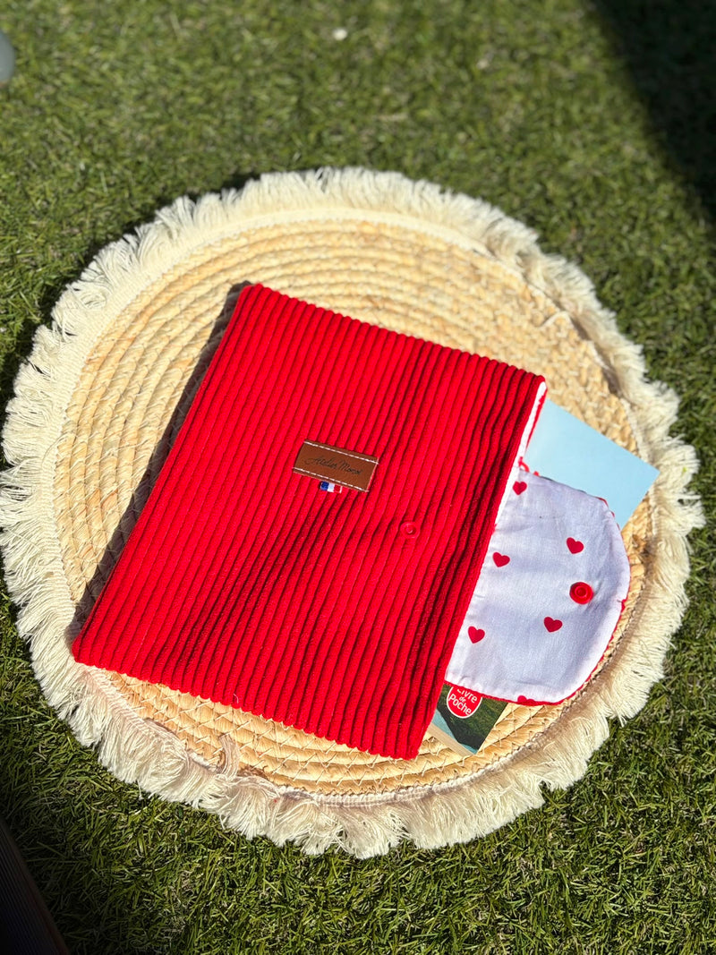 Pochette à Livre - Rouge