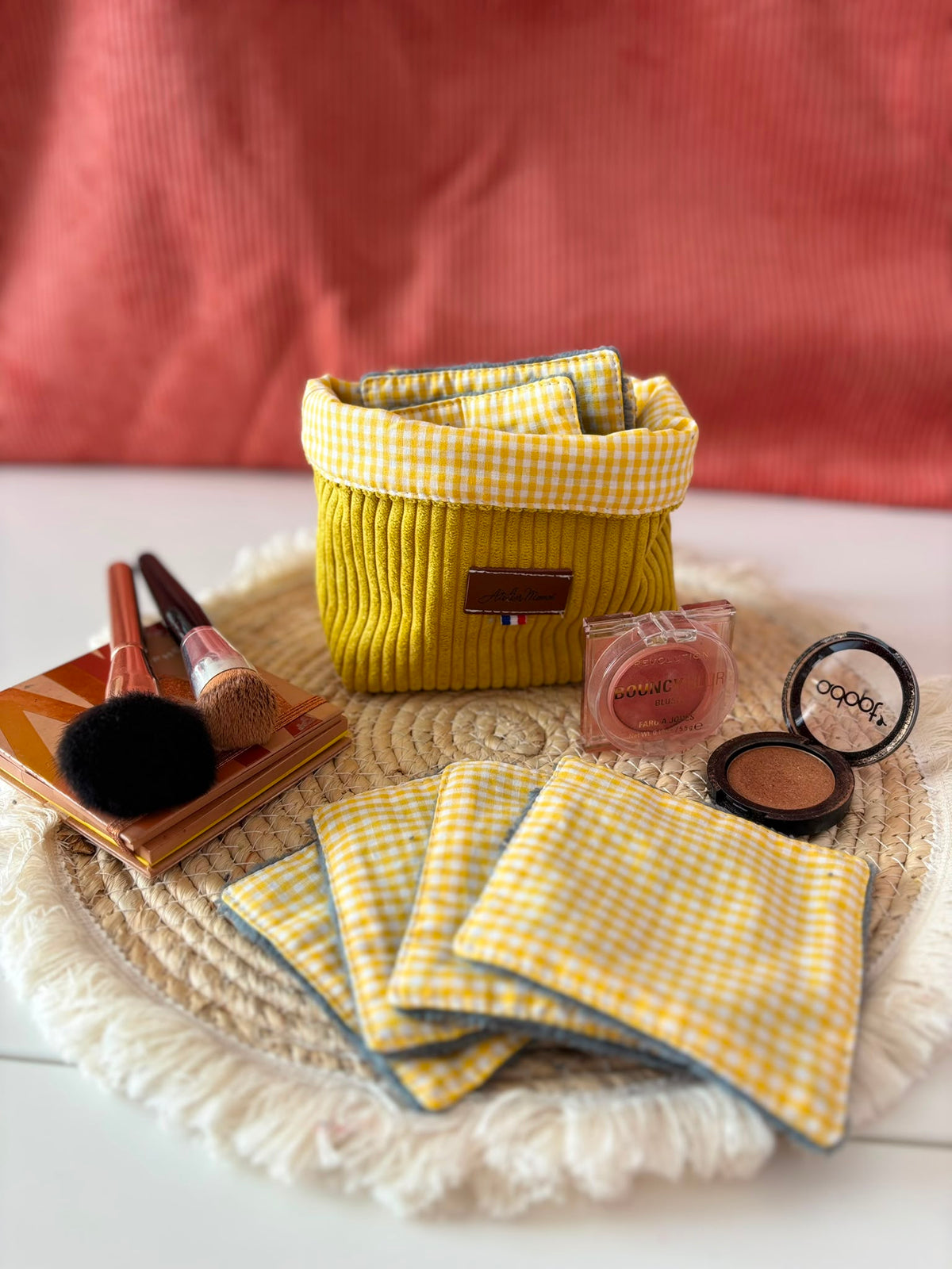 Trousse Maquillage Summer - Jaune