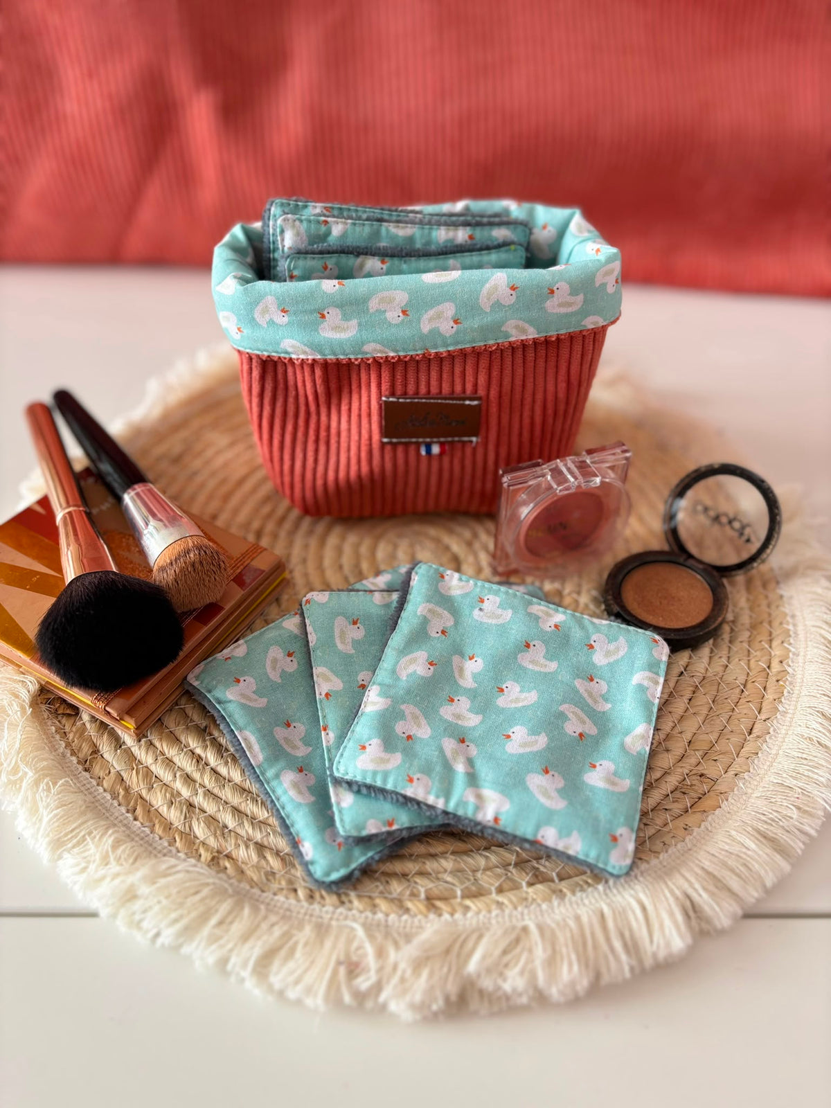 Trousse Maquillage Summer - Rose Pâle