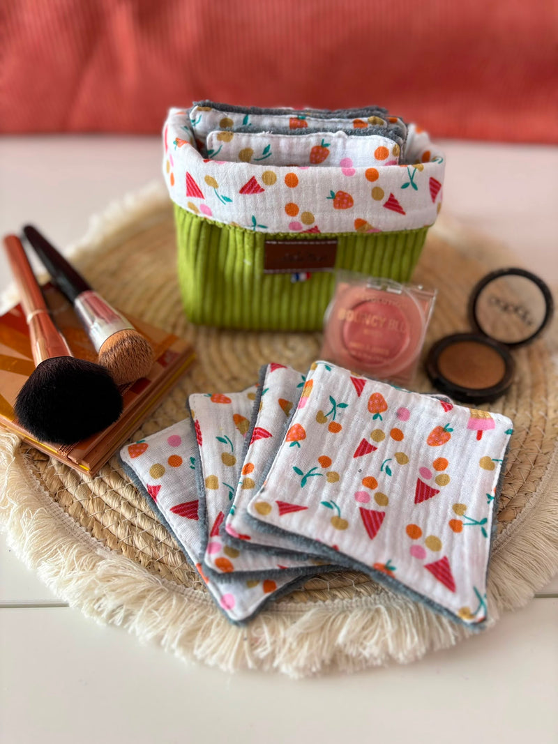Trousse Maquillage Summer - Vert Citron