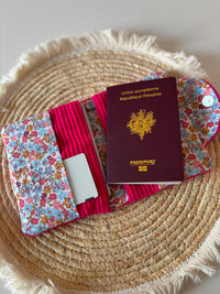 Protège Passeport - Rose Fushia 2.0 2